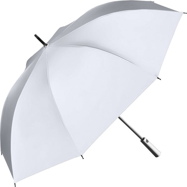 Srebrn odsevni vetrovni dežnik za dve osebi Ambiance Shine, ⌀ 119 cm