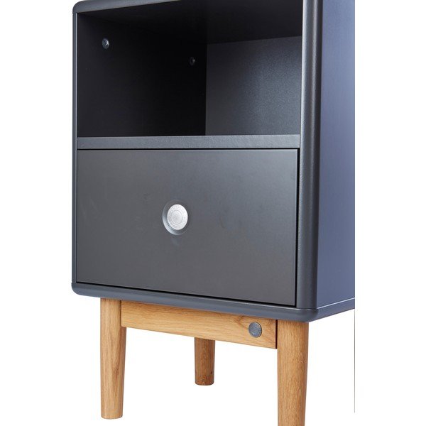 Antracitno siva nočna omarica Color Box – Tom Tailor-image-1