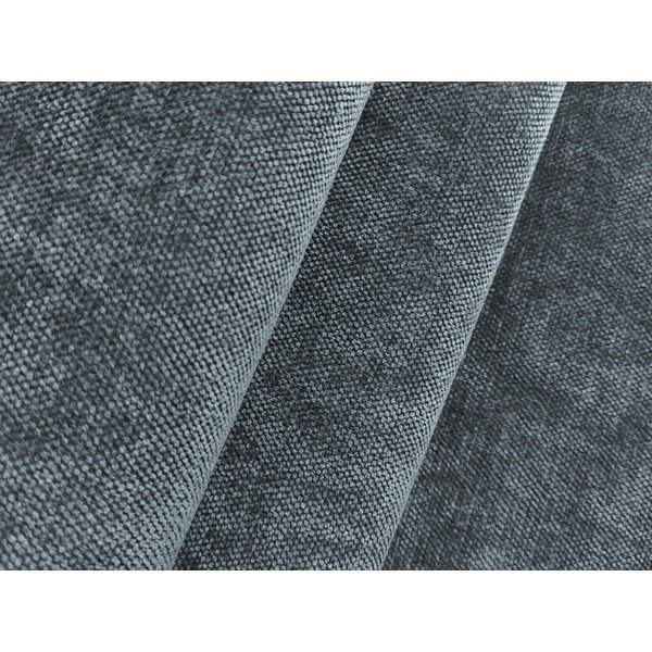 Prašno modra kotna sedežna garnitura iz šenilje (v obliki črke "U") Omao – Makamii-image-4