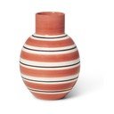 Roza in bela keramična vaza Kähler Design Nuovo, višina 14,5 cm