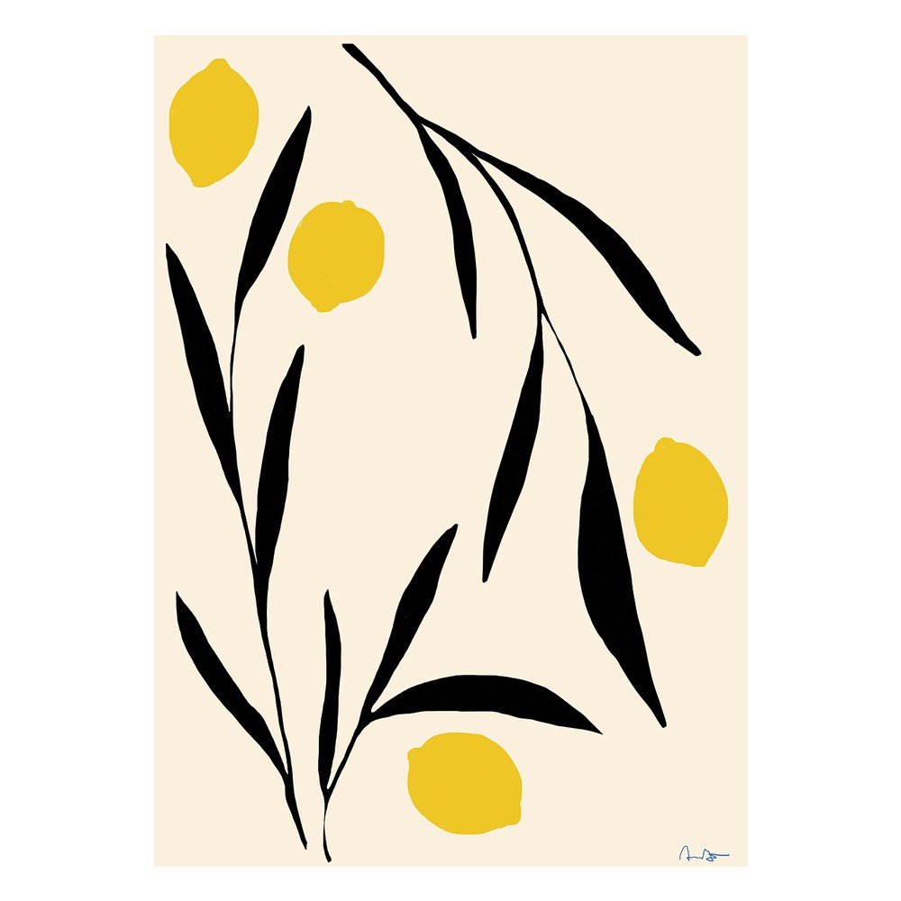 Plakat Lemon – Anna Mörner