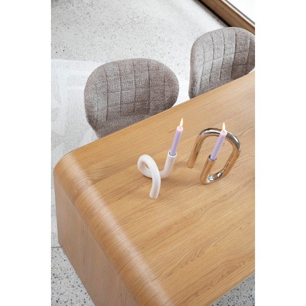 Jedilna miza v hrastovem dekorju 80x160 cm Brave – Zuiver-image-3