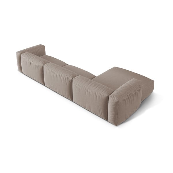 Bež kotna sedežna garnitura (levi kot) Martina – Micadoni Home-image-4