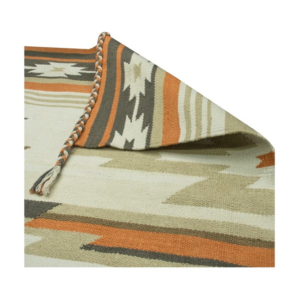 Obojestranska zunanja preproga iz reciklirane plastike Green Decore Aztec, 90 x 150 cm-image-4