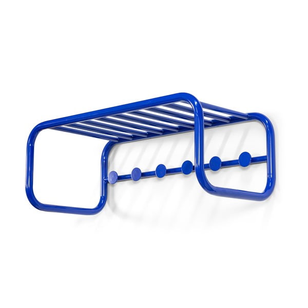 Moder kovinski stenski obešalnik s polico 72 cm Retro – Spinder Design-image-2