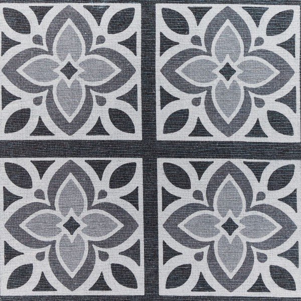 Temno siv pralen tekač 76x230 cm Victoria Grey – Think Rugs-image-2