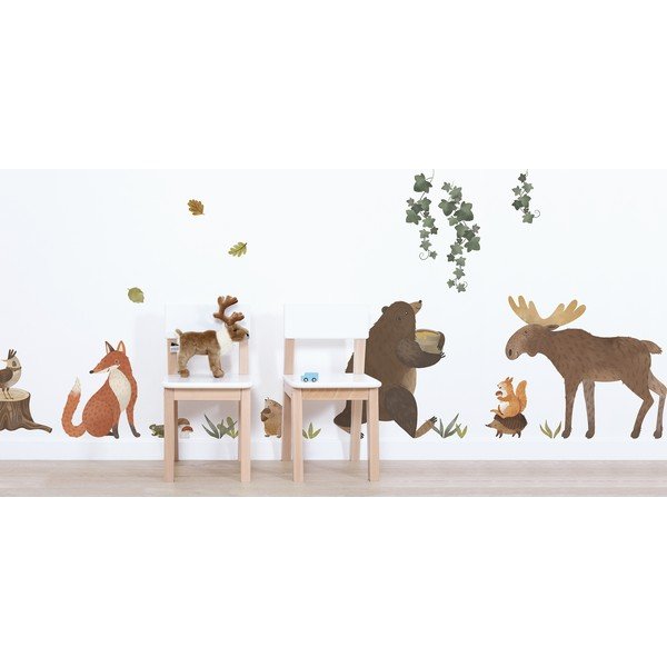 Nalepke 30x42 cm Woodland Rabbit & Friends – Lilipinso-image-1