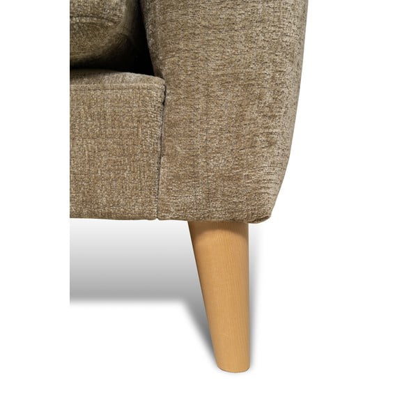 Svetlo rjava sedežna garnitura 152 cm Marvel - Scandic-image-4