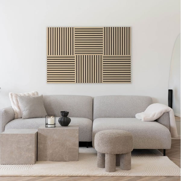 Akustični paneli v kompletu 2 ks 52x52 cm Oak – House Nordic-image-1