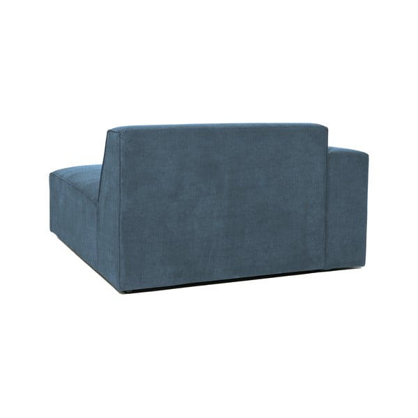 Moder modul za sedežno garnituro iz rebrastega žameta (levi kot) Sting – Scandic-image-2