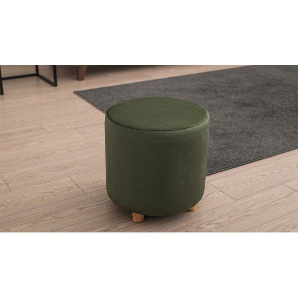 Temno zelen tabure Begon – Balcab Home-image-1