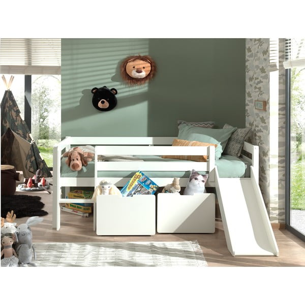 Beli otroški predali za pod posteljo 2 ks Pino – Vipack-image-4