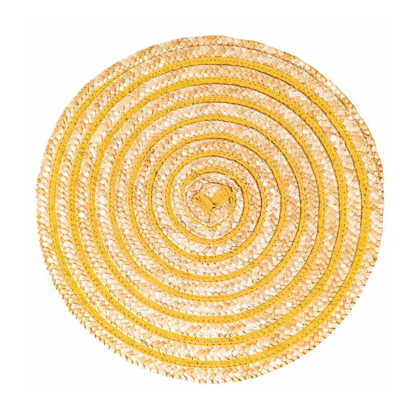 Pogrinjki iz rafije 6 kos ø 38 cm Spiral - Villa d'Este-image-2