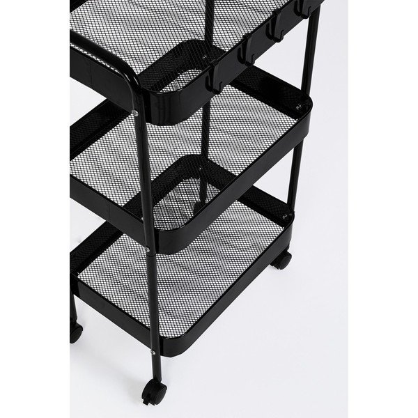 Kovinski servirni voziček na kolesih 29,5x41 cm Leiky – Yes Everyday-image-4