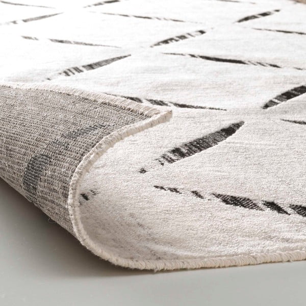 Bež preproga iz mešanice bombaža 68x110 cm Modesto – douceur d'intérieur-image-3