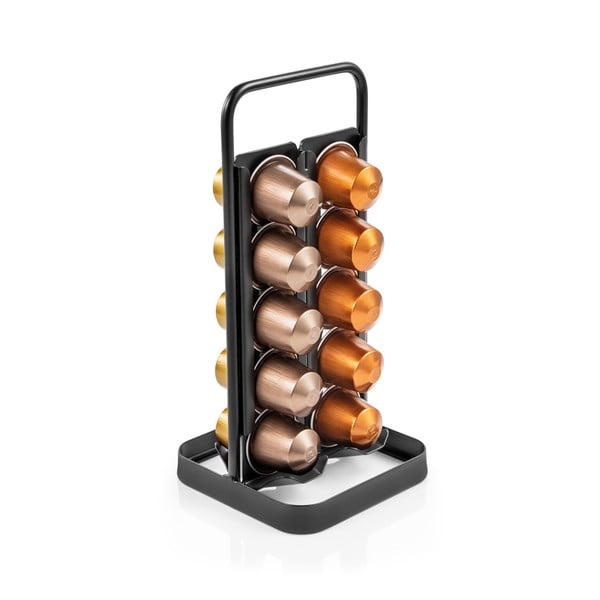 Črno stojalo za kapsule Online – Tescoma