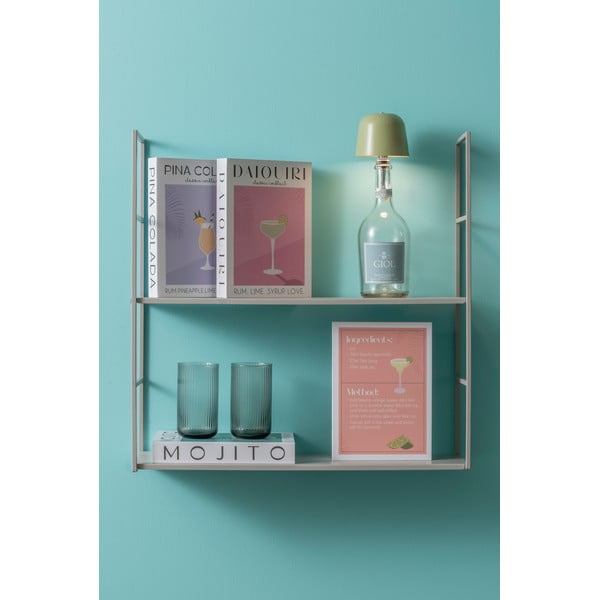 Bela/vijolična dekorativna papirnata škatla za shranjevanje 18x4x25 cm Pina Colada – PT LIVING-image-3