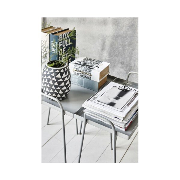Vaza Dot White Nature, 15x30 cm-image-1