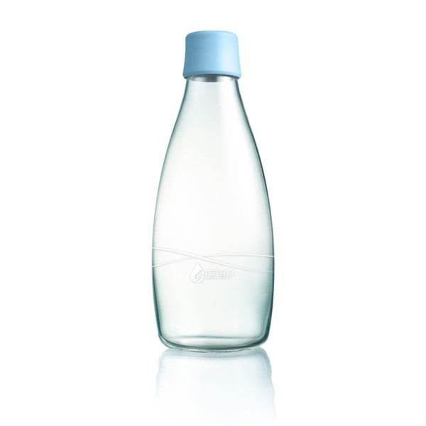 Pastelno modra steklenica ReTap z doživljenjsko garancijo, 800 ml