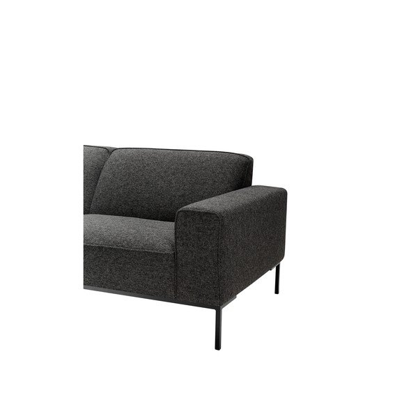 Temno siva kotna sedežna garnitura Ville - Sits-image-4