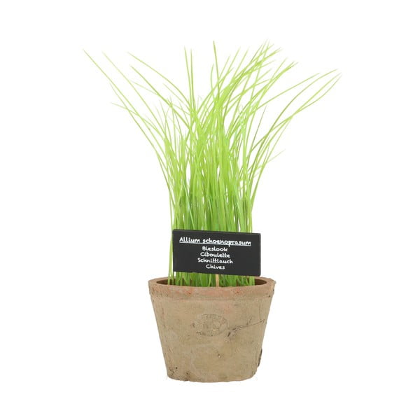 Umetna rastlina (višina 27 cm) Chives – Esschert Design