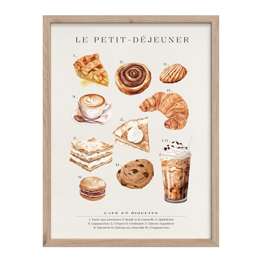 Slika 30x40 cm Petit Dejeuner