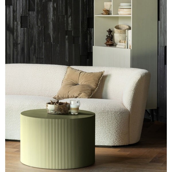 Kaki zelena okrogla mizica ø 60 cm Sanne – WOOOD-image-4