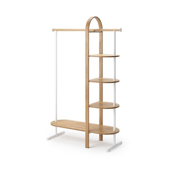 Bela garnitura iz evkaliptusovega lesa Bellwood - Umbra-image-2