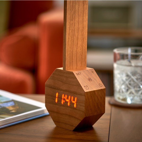 Digitalna/namizna budilka Octagon One LED – Gingko-image-4