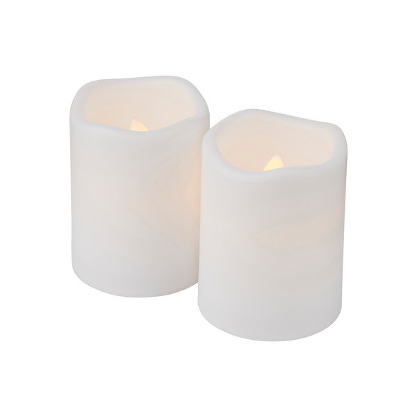 Bela zunanja svetlobna dekoracija v kompletu 2 kos Storm Mini - Sirius-image-2