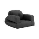 Raztegljiv fotelj Karup Design Hippo Dark Grey