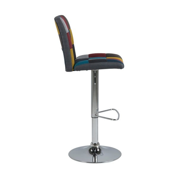 Komplet 2 barskih stolov Actona Wilma Barstool Patchwork-image-1
