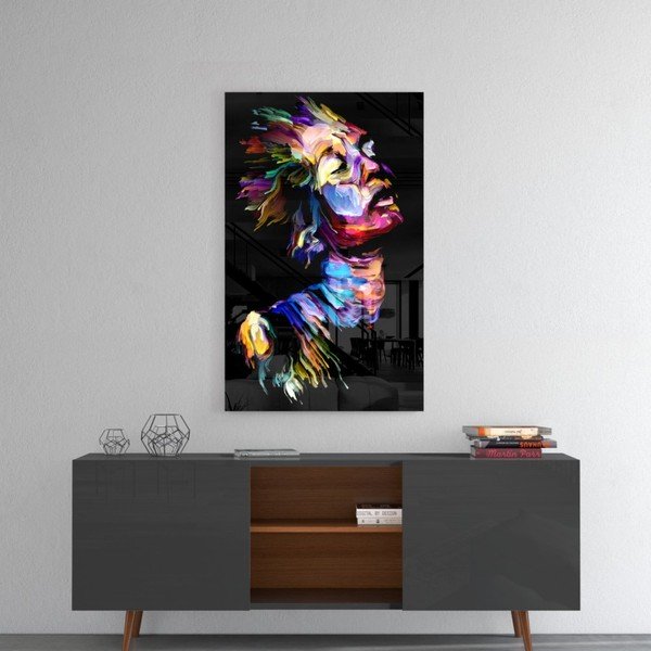 Steklena slika Insigne Effect Woman, 46 x 72 cm-image-1
