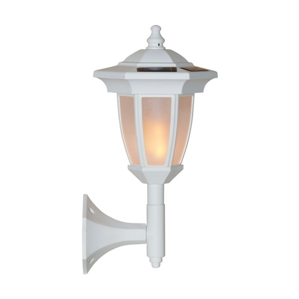 Bela zunanja sončna LED luč Star Trading Flame