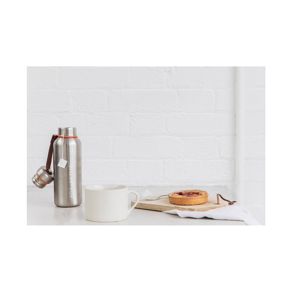 Olivno zelena dvostenska termovka iz nerjavečega jekla Black + Blum Insulated Vacuum Bottle, 750 ml-image-4
