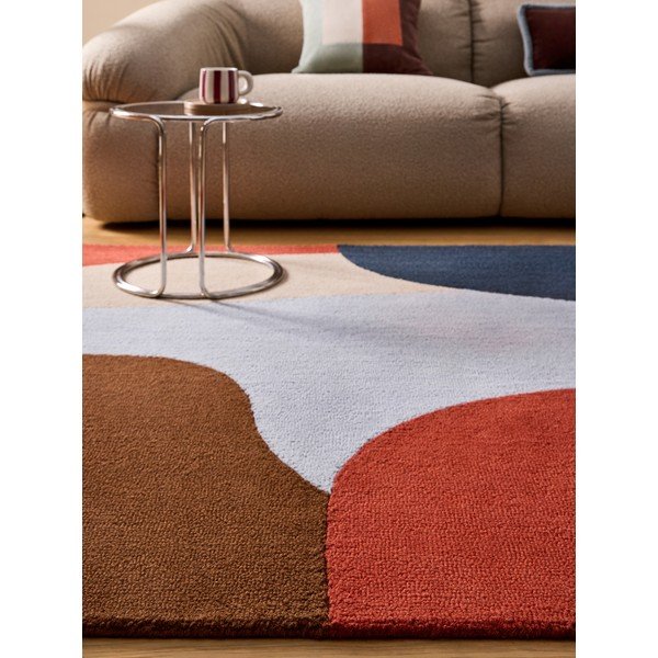 Ročno tkana volnena preproga 120x170 cm Cecil – MADE-image-2