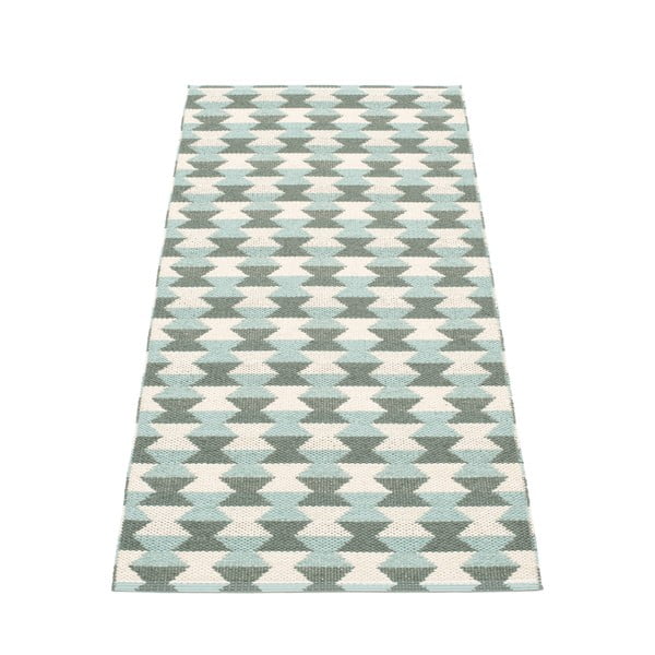 Zelen/turkizen zunanji in notranji tekač 70x160 cm Dana Army – Pappelina-image-1