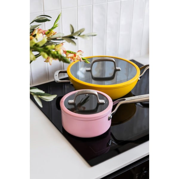 Vok ponev s pokrovko/s keramično prevleko ø 28 cm Meda 3.0 – FABINI-image-4