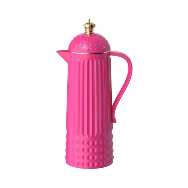 Rožnata termovka 920 ml Crown  – PT LIVING