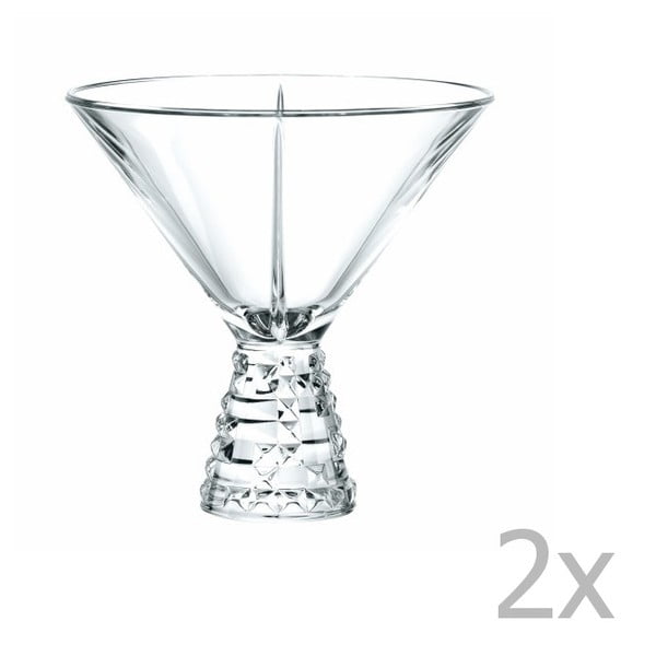 Komplet 2 kozarcev za koktajle iz kristalnega stekla Nachtmann Punk crystal, 230 ml