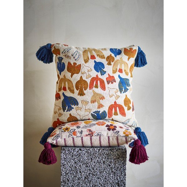 Okrasna blazina iz mešanice bombaža 45x45 cm Anniversary – Bloomingville-image-1