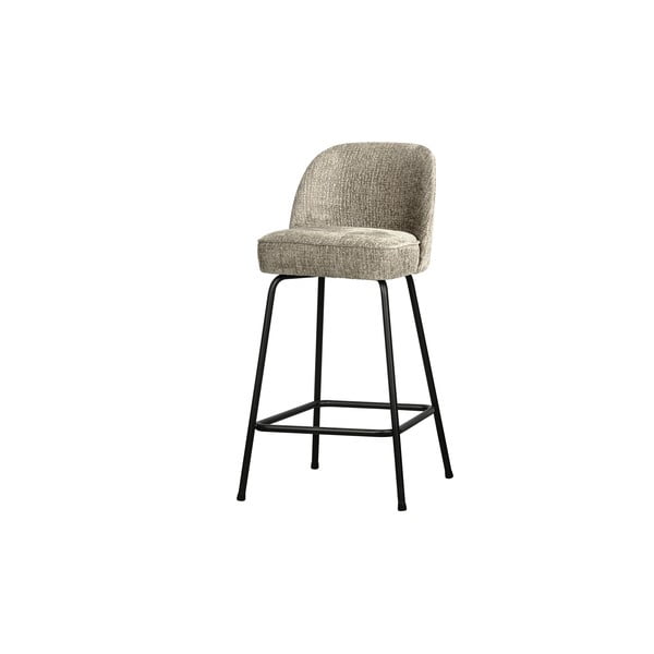 Kremno bel žameten barski stol (višina sedeža 64 cm) Vogue – WOOOD-image-1