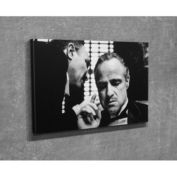 Stenska slika na platnu Talk, 40 x 30 cm-image-3