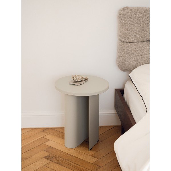 Kovinska okrogla stranska mizica ø 35 cm Sato – noo.ma-image-4