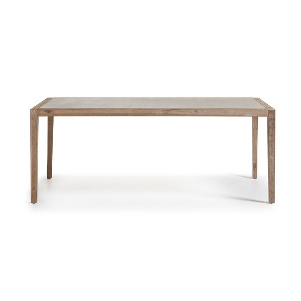 Rjava miza Kave Home Corvette, 200 x 90 cm-image-2