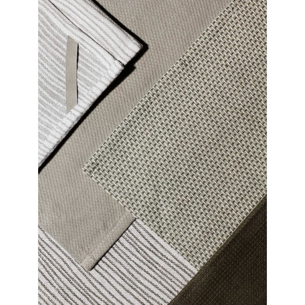 Komplet 2 beliih bombažnih krp Blomus Pattern, 50 x 70 cm-image-1