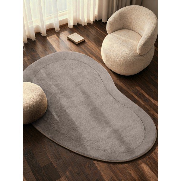 Siva ročno tkana preproga iz mešanice volne 125x200 cm Kari Organic – Villeroy&Boch-image-1