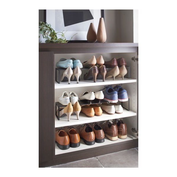 Črna polica za čevlje YAMAZAKI-image-2