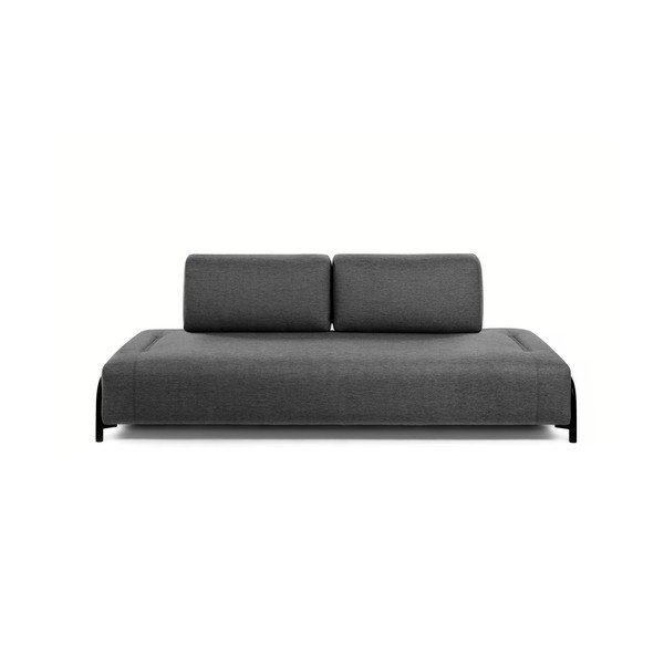 Temno siva zofa z nasloni za roke Kave Home Compo-image-3