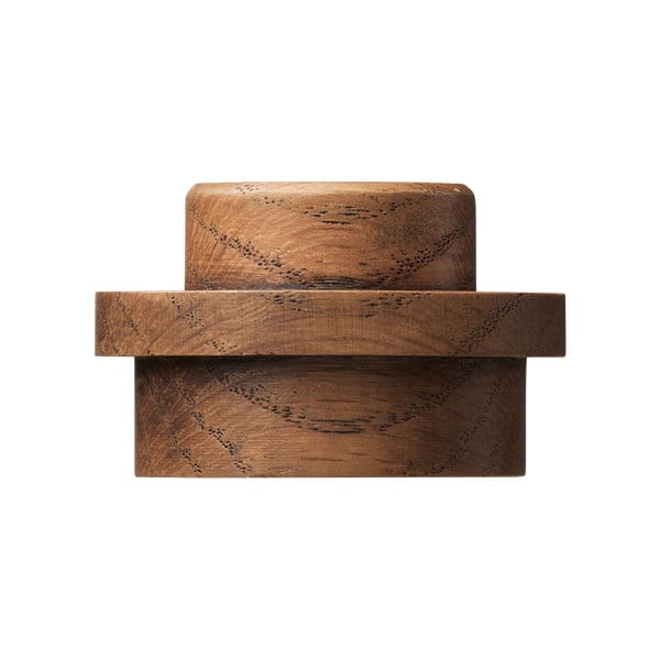 Komplet 3 stenskih obešalnikov iz temno obarvanega hrasta LEGO® Wood-image-4